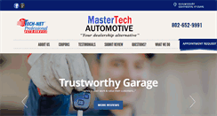 Desktop Screenshot of mastertechvt.net