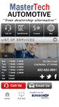 Mobile Screenshot of mastertechvt.net