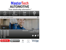 Tablet Screenshot of mastertechvt.net